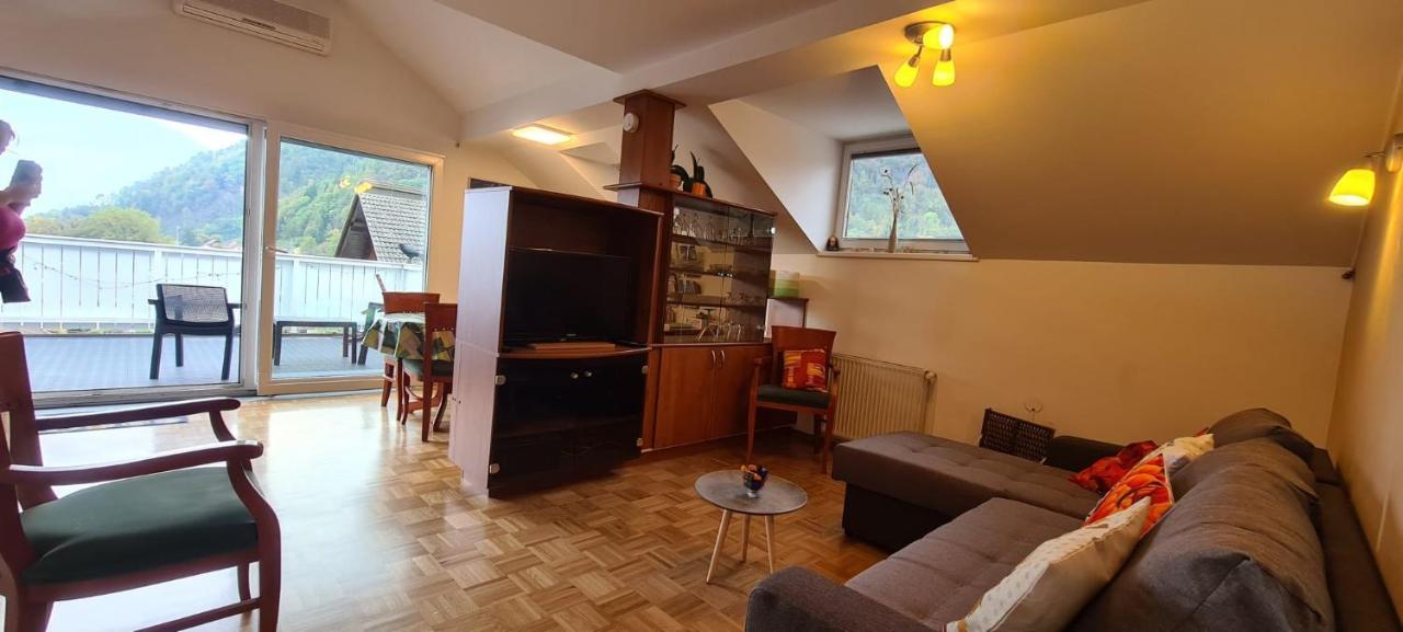 Apartment Kranj - Huge Terrace, Free P, Wi - Fi, Ac ภายนอก รูปภาพ